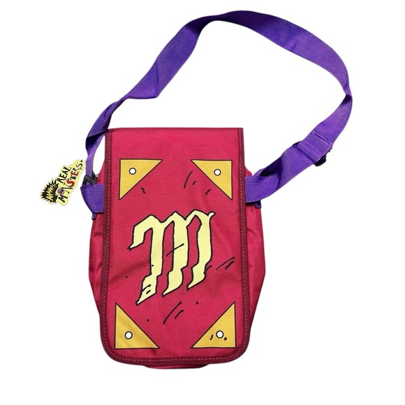 The Nick Box AAAHH!!! Real Monsters Messenger Bag Nickelodeon Fall 2021 RARE NWT - Picture 2 of 6